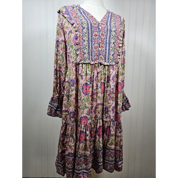Farmer's Market Dresses & Skirts - Farmer's Market Floral Bohemian Dress Women's Size Small New Cottagecore